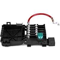 Caja de Fusibles de Batería - BiuZi Cubierta de Protección Impermeable for Terminales Mk4 99-04 1J0937550A de la Caja de…